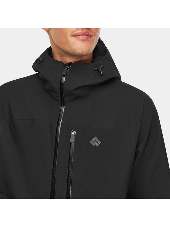 Alpinus Alpinus Kurtka hardshell Gedu Czarny Regular Fit