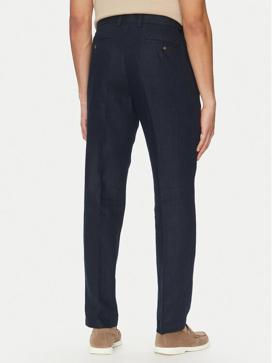 MICHAEL Michael Kors MICHAEL Michael Kors Pantaloni chino CS5304BBEY Bleumarin Straight Fit