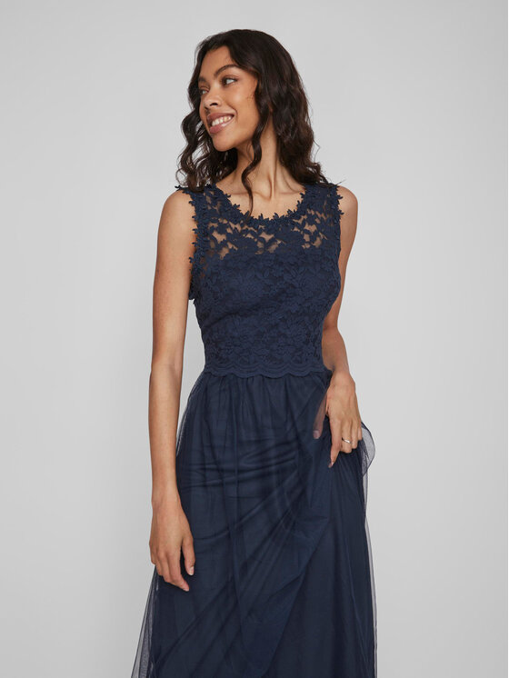 Vila Vila Estélyi ruha Lynnea 14052673 Sötétkék Regular Fit