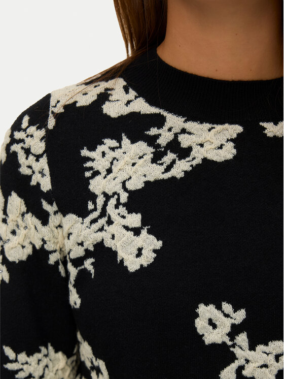 Vero Moda Vero Moda Pulover Nancy 10333561 Črna Regular Fit