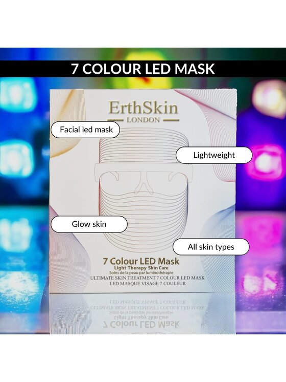 Erthskin London Erthskin London 7 Kolorów Maska LED