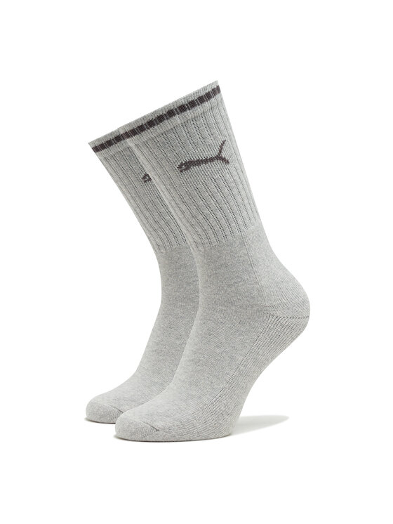 Puma Puma Zestaw 3 par wysokich skarpet unisex Sport Crew Stripe 3P 907941 Szary