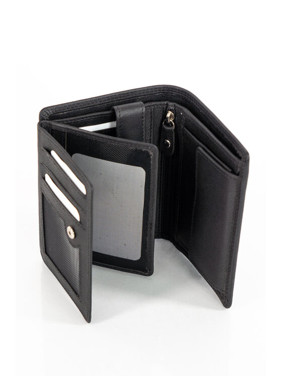 Mustang Mustang Portafoglio da uomo DENIMO HIGH WALLET Nero