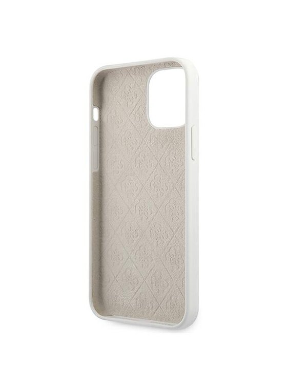 Guess Guess Etui na telefon iPhone 12 Mini Biały