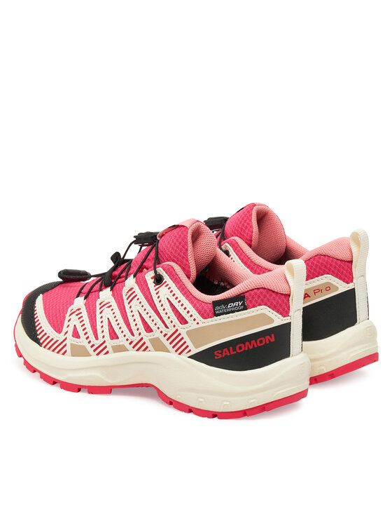 Salomon Salomon Trekking čevlji Xa Pro V8 Waterproof L47729500 Rdeča