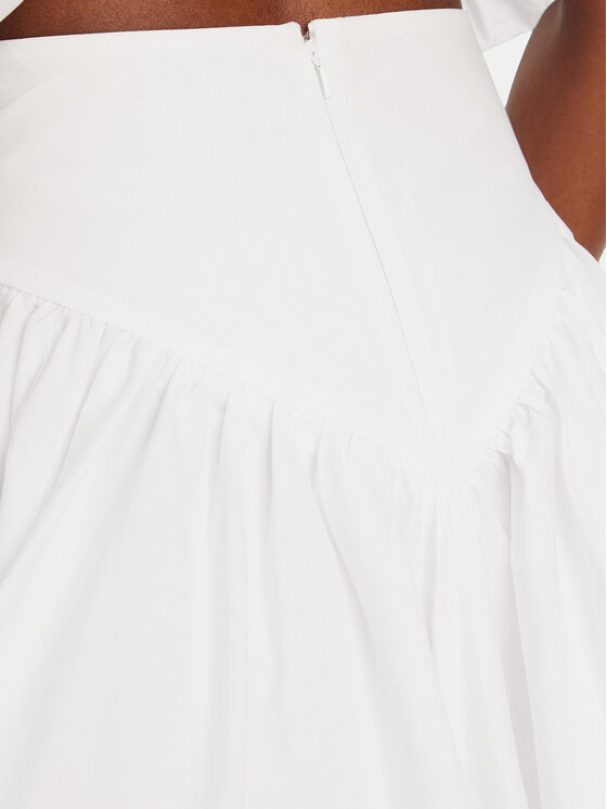 Bardot Bardot Spódnica mini Lissett Poplin 59796SB Biały Regular Fit