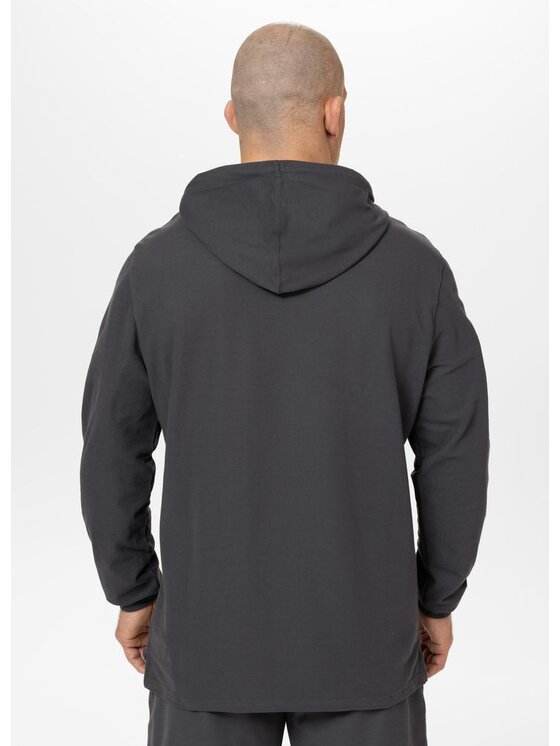 PITBULL PITBULL Bluza Pique Rockey Szary Regular Fit