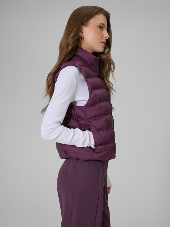 4F 4F Kamizelka EVERYDAY ACTIVE Fioletowy Regular Fit