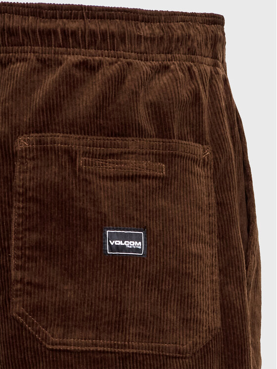 Volcom Volcom Auduma bikses Outer Spaced A1232205 Brūns Loose Fit