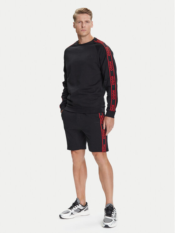 HUGO HUGO Mikina Liam 50540909 Černá Regular Fit
