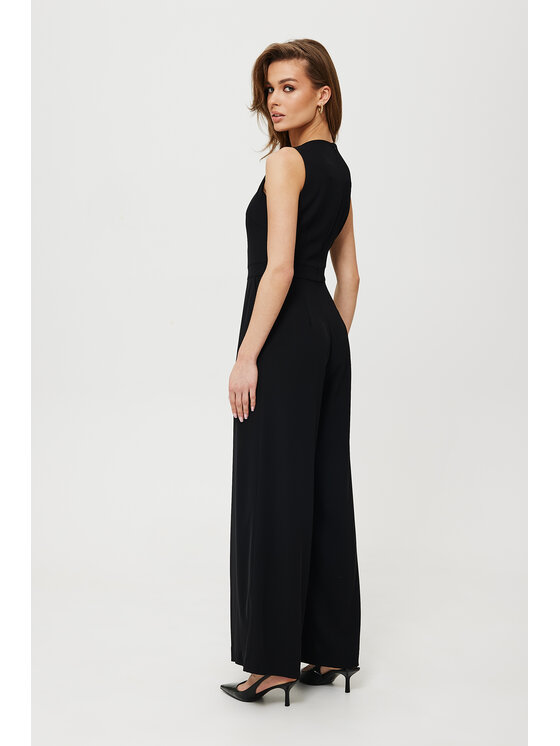 Makover Makover Overal K184 Černá Modern Slim Fit
