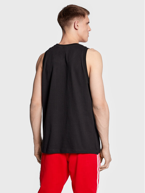 adidas adidas Tank top Adicolor Classics Trefoil Tank Top IA4811 Czarny Regular Fit
