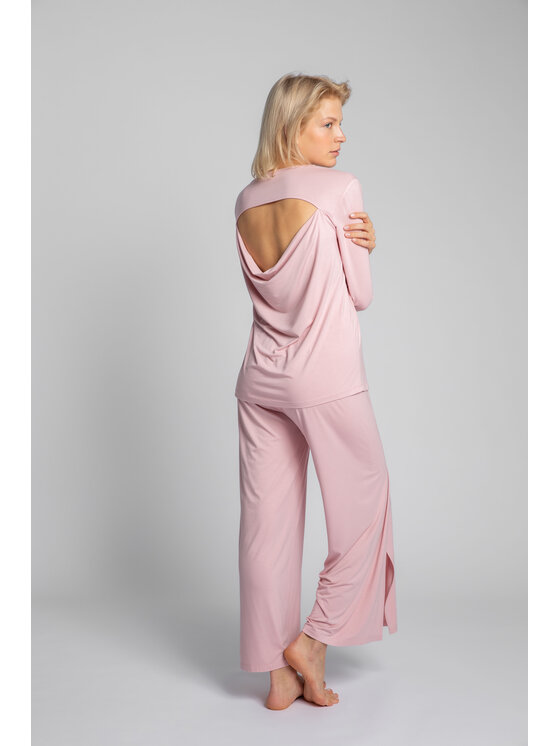 LaLupa LaLupa Bluzka LA027 Różowy Comfortable Fit