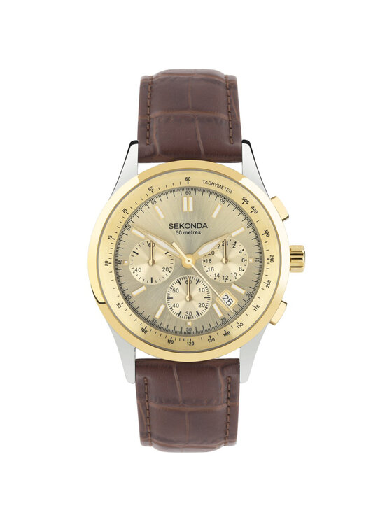 Sekonda Sekonda Zegarek 30110 Brązowy