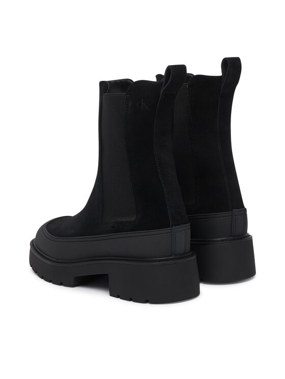 Calvin Klein Calvin Klein Μποτάκια με λάστιχο HW0HW03203 Μαύρο