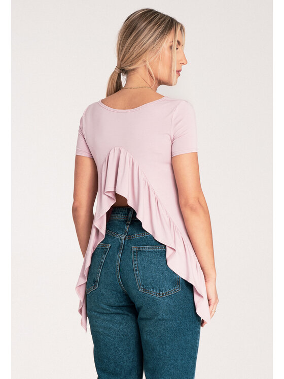 FIGL FIGL Halenka M1051 Růžová Flared Fit