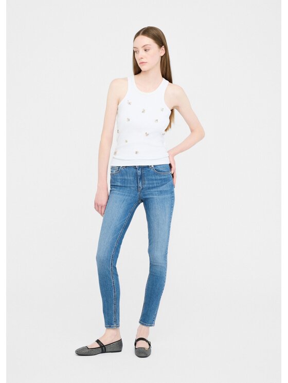 Liu Jo Liu Jo Jeans UF5013D023678858 Celeste Slim Fit