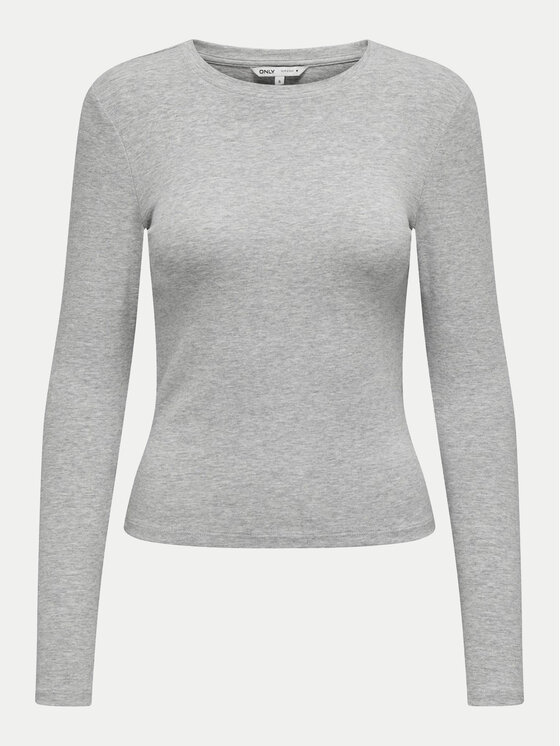 ONLY ONLY Halenka Riley 15323159 Šedá Slim Fit