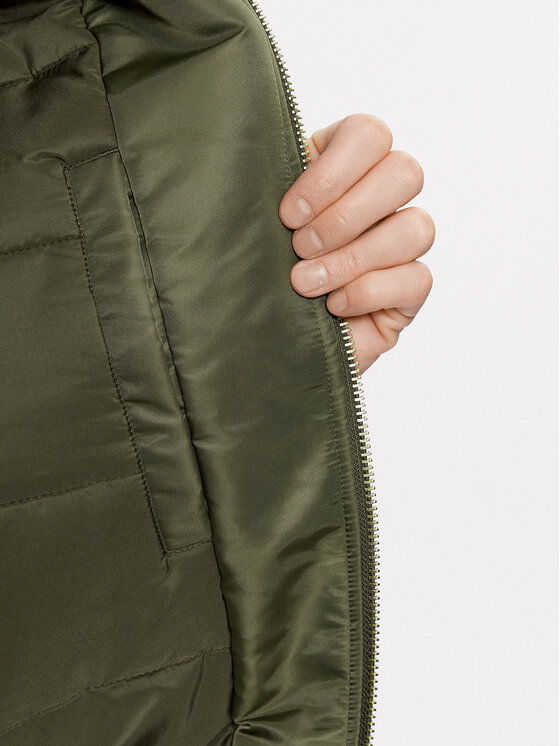 Tommy Jeans Tommy Jeans Bomber-jakk Authentic DM0DM17660 Roheline Relaxed Fit