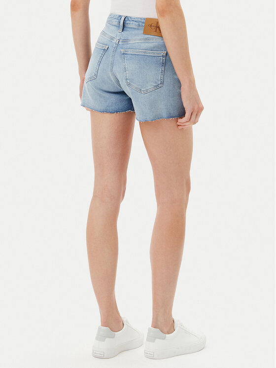 Calvin Klein Jeans Calvin Klein Jeans Džinsiniai šortai J20J225158 Mėlyna Slim Fit