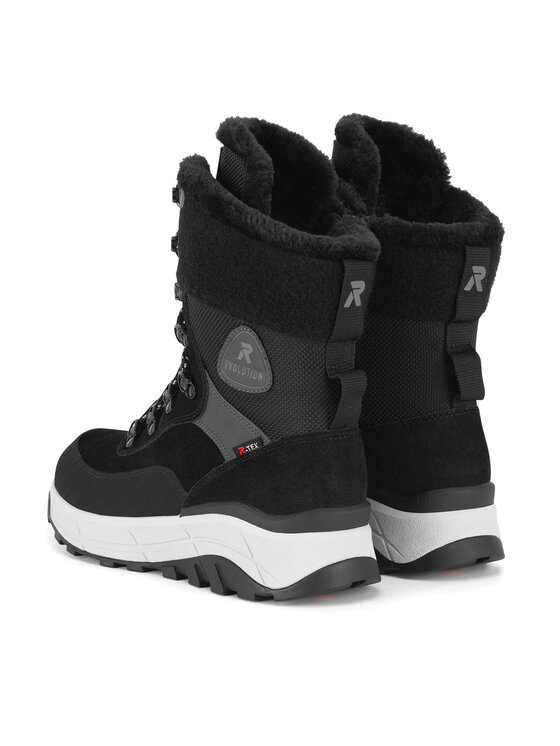 Rieker Revolution Lifestyle Rieker Revolution Lifestyle Μποτάκια W0066-00 Μαύρο