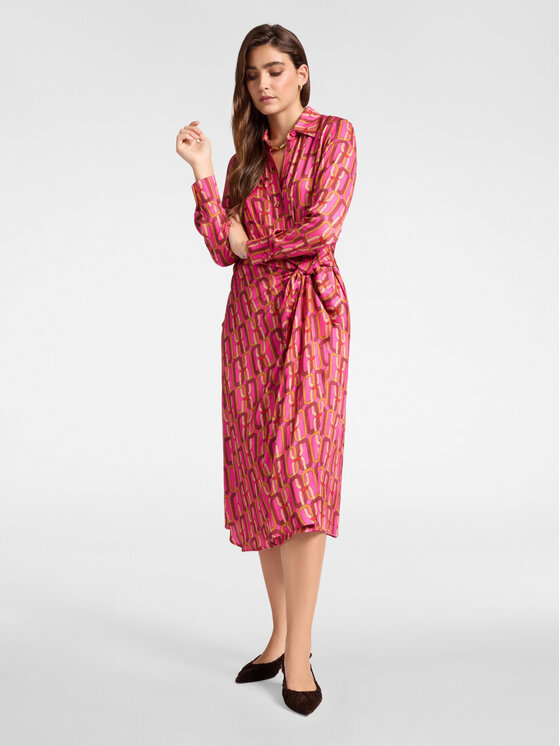 Elena Mirò Elena Mirò Vestito 7434P100261N001 Rosa Regular Fit