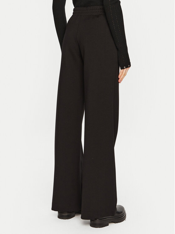 ACCESS FASHION ACCESS FASHION Spodnie materiałowe 44-5114-749 Czarny Wide Leg