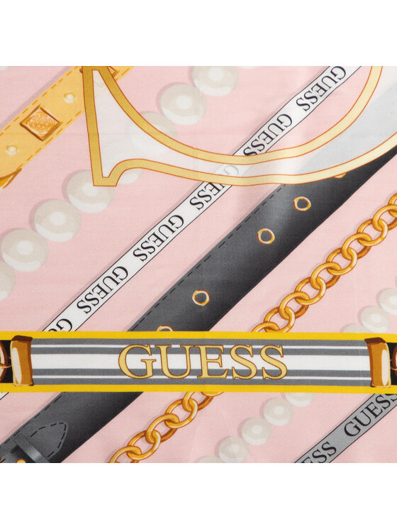Guess Guess Chusta Not Coordinated Foulards AW8454 SIL20 Różowy