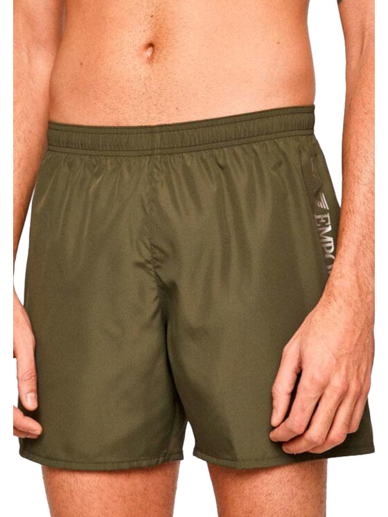 Strój kąpielowy EA7 Emporio Armani, Rozmiar 50, Zielone, 902035-CC720