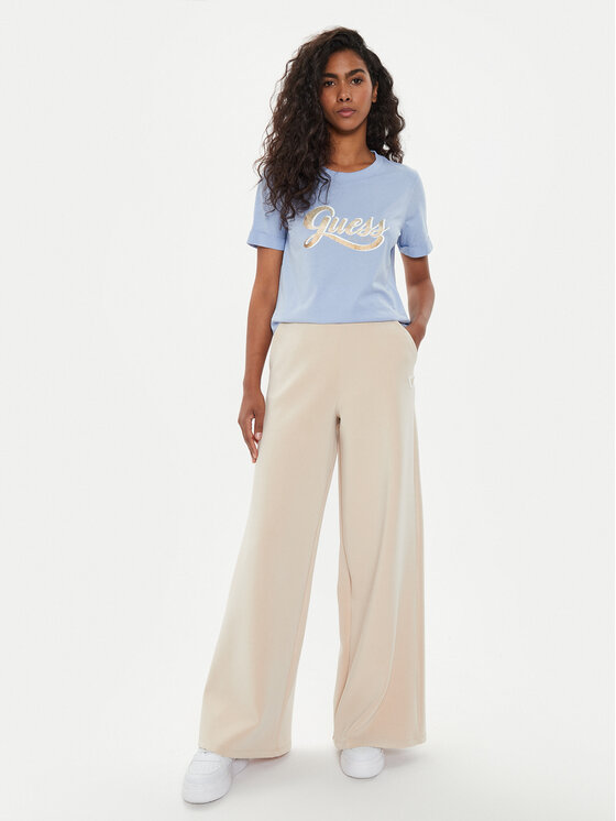 Guess Guess Футболка W4YI09 JA914 Голубий Regular Fit