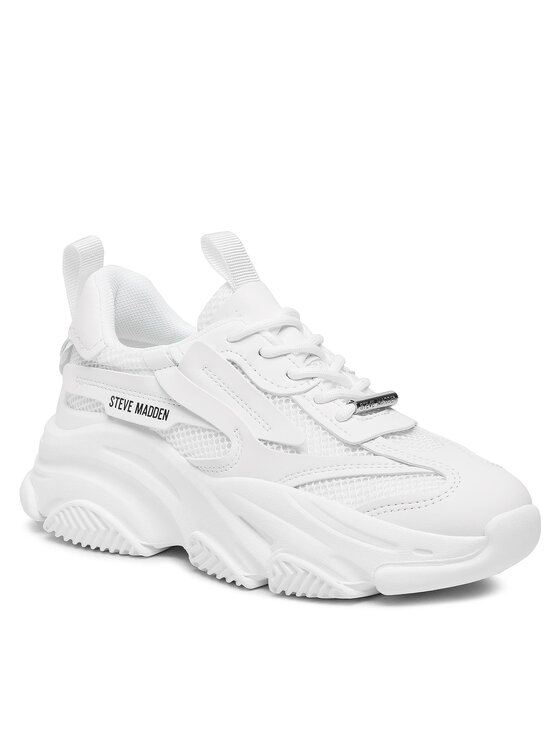 Steve Madden Steve Madden Tenisice Possession-E Sneaker SM19000033 SM19000033-002 Bijela