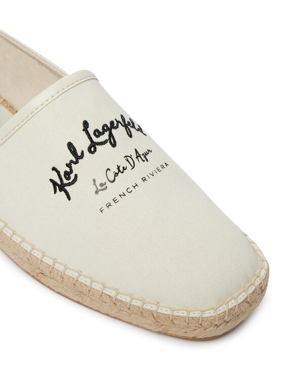 KARL LAGERFELD KARL LAGERFELD Espadrile Kamino KL70126 Krem