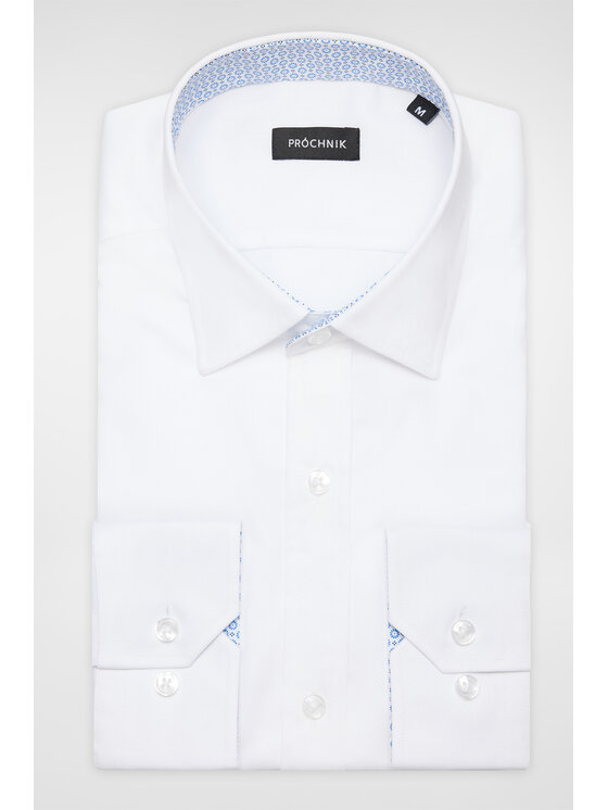 Próchnik Próchnik Koszula PM52 KO073224000049 Biały Slim Fit