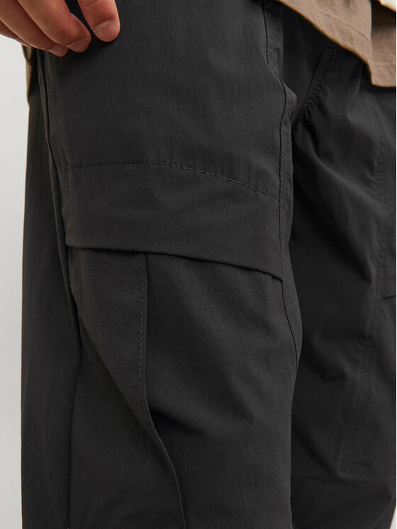 Jack & Jones Jack & Jones Spodnie materiałowe Velo 12248997 Czarny Relaxed Fit