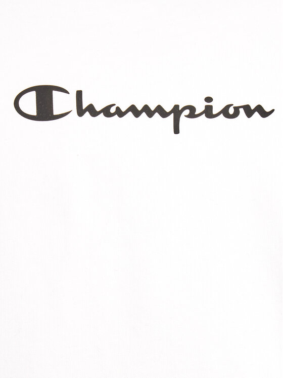 Champion Champion T-Shirt 404643 Biały Regular Fit