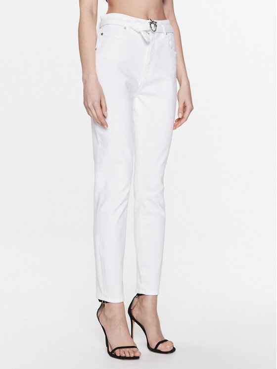 PINKO Pinko Jeans Susan 100161 A0FQ Bianco Skinny Fit