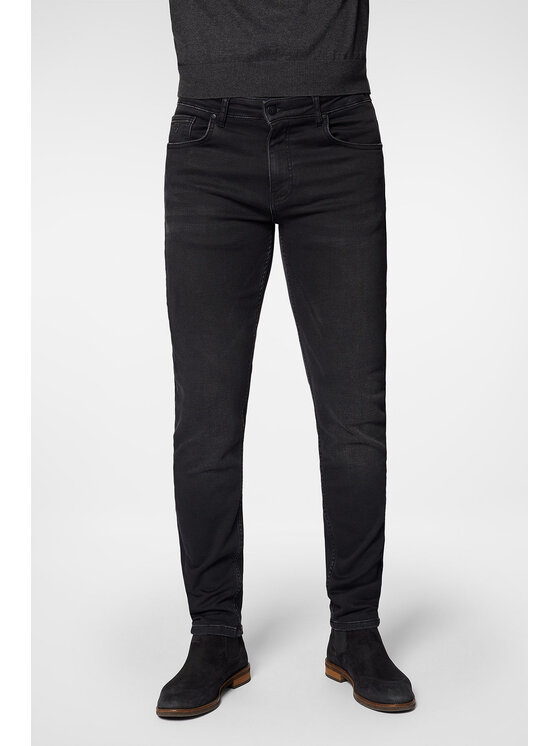 Próchnik Próchnik Jeansy PM7 SP113223000001 Czarny Slim Fit