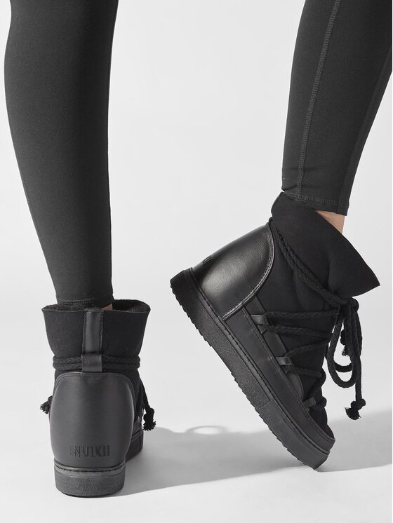 Inuikii Inuikii Snehule Classic Wedge 75203-005 Čierna