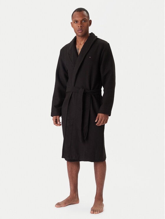 Tommy Hilfiger Tommy Hilfiger Chalatas UM0UM03524 Juoda