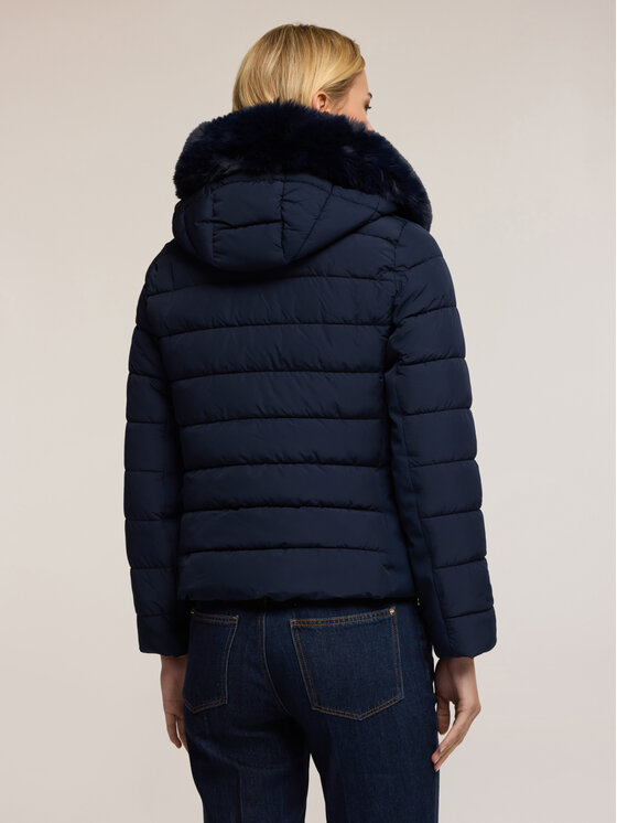 Motivi Motivi Giubbotto piumino F061Q000706N034 Blu Regular Fit