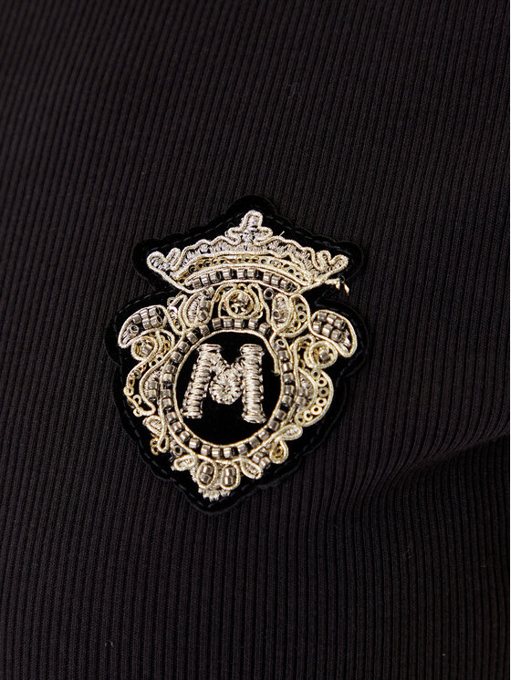 Morgan Morgan Polo majica 252-DPOLLA Črna Slim Fit