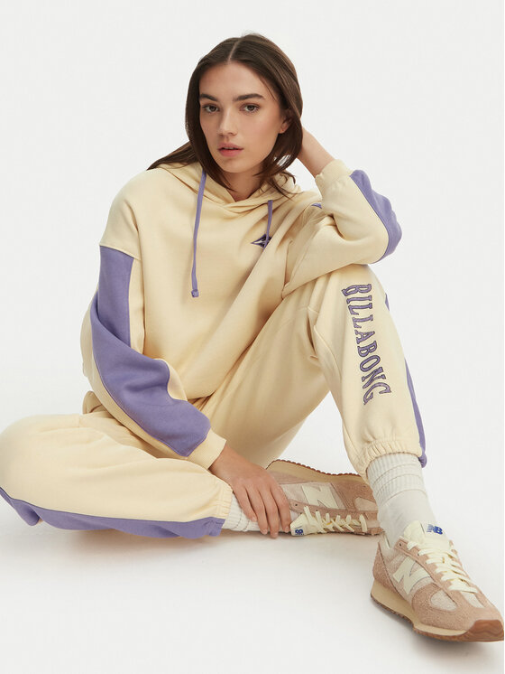 Billabong Billabong Παντελόνι φόρμας 73 EBJFB03002 Μπεζ Loose Fit