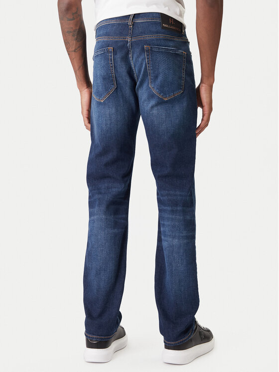 KARL LAGERFELD KARL LAGERFELD Blugi 265501 500843 Bleumarin Slim Fit