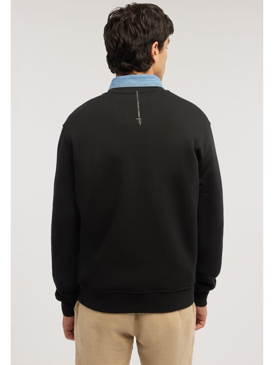 Trussardi Trussardi Felpa G8238000121N033 Nero Regular Fit