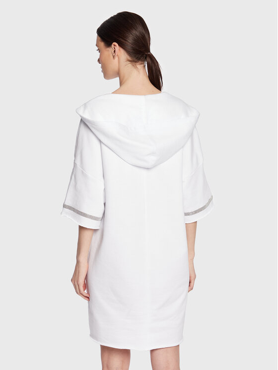Fabiana Filippi Fabiana Filippi Повсякденна сукня ABD273W179 Білий Regular Fit