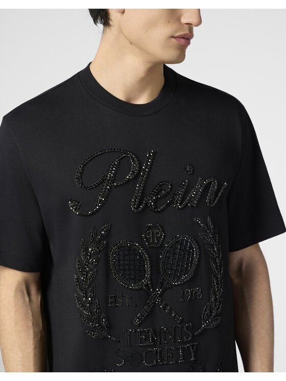 PHILIPP PLEIN PHILIPP PLEIN T-Shirt 30562 Czarny Regular Fit