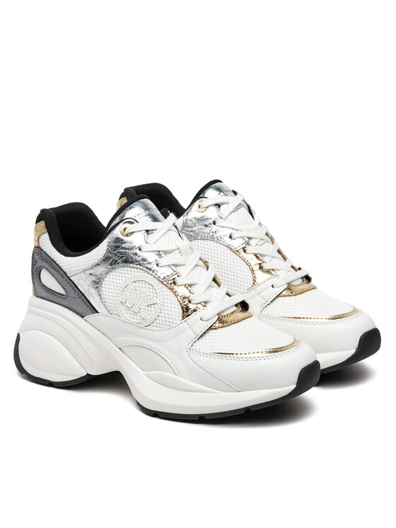 Michael Kors Michael Kors Sneakersy 43R5ZUFS4D Biały