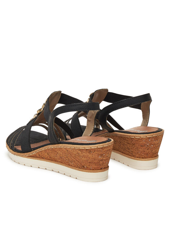 Remonte Remonte Sandalen R6264-00 Schwarz
