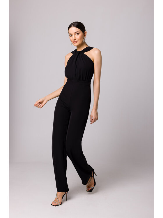 Makover Makover Jumpsuit K164 Nero Regular Fit