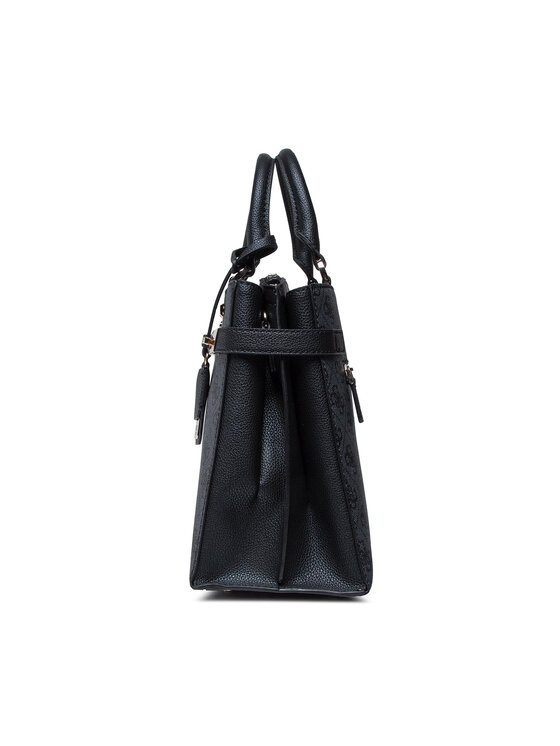 Guess Guess Handtasche Zadie Logo Girlfriend Satchel HWSG83 96060 Grau